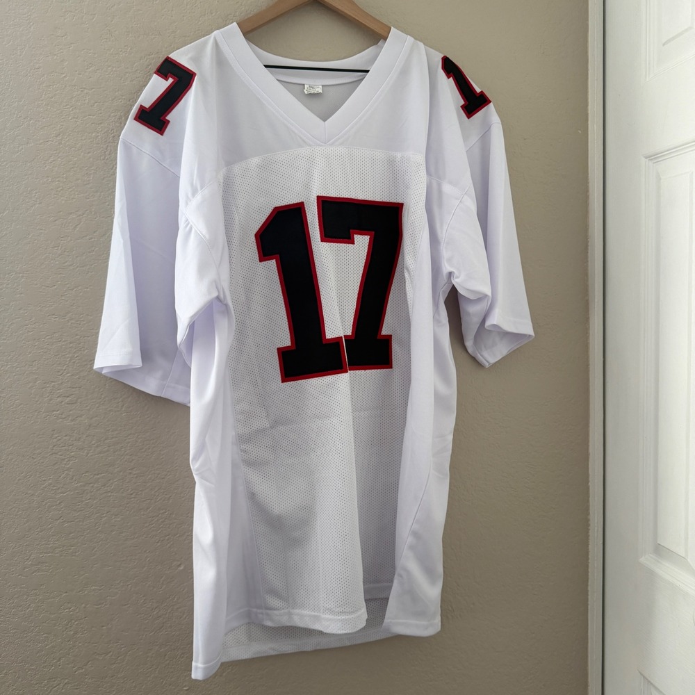 Steve DeBerg Signed Atlanta Falcons Jersey Football JSA